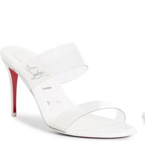 CHRISTIAN LOUBOUTIN Just Nothing Slide Sandal